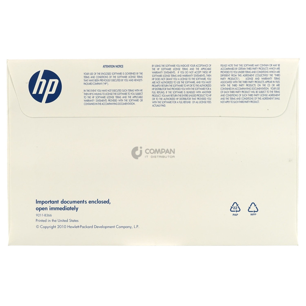 461394-004 HP C-CLASS 8 TRL ICE 60-DAY LICENSE